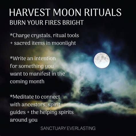 Harvest moon spells